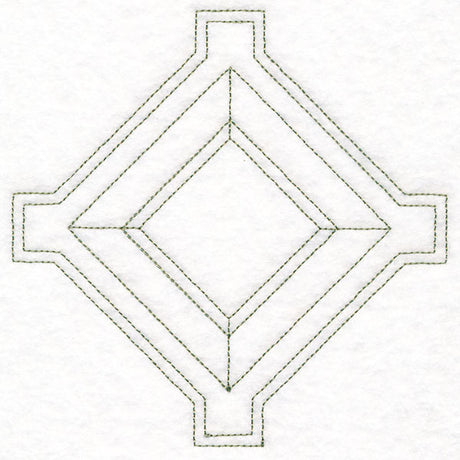 Dimensional Quilted Patterns 2 (Double Run)