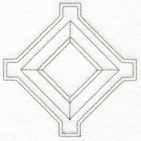 Dimensional Quilted Patterns 2 (Double Run)