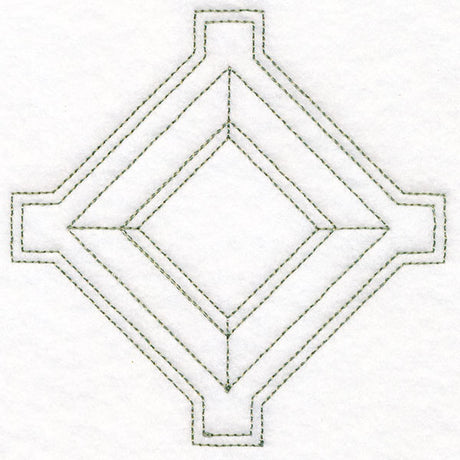 Dimensional Quilted Patterns 2 (Double Run)