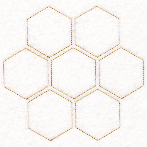 Dimensional Quilted Patterns 4 (Double Run)