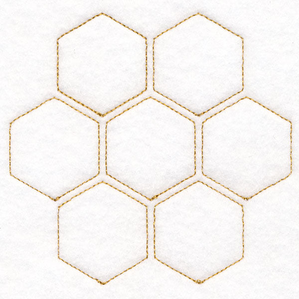 Dimensional Quilted Patterns 4 (Double Run)