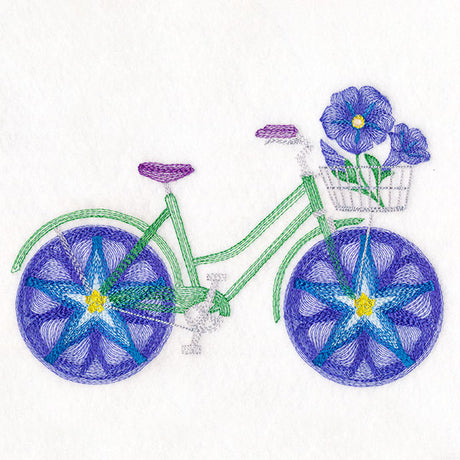 Fruit and Flowers Bicycle - Morning Glory