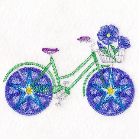 Fruit and Flowers Bicycle - Morning Glory