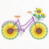 Fruit and Flowers Bicycle - Sunflower