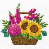Sunflower Basket Bouquet