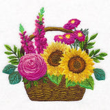 Sunflower Basket Bouquet