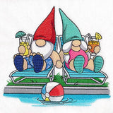 Poolside Relaxation Gnomes