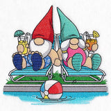 Poolside Relaxation Gnomes