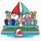 Poolside Relaxation Gnomes