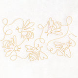 Summer Garden - Honeybees (Edge-to-Edge Quilting)