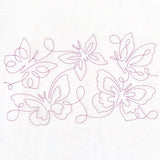 Summer Garden - Butterflies 1 (Edge-to-Edge Quilting)