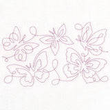 Summer Garden - Butterflies 1 (Edge-to-Edge Quilting)
