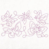 Summer Garden - Butterflies 1 (Edge-to-Edge Quilting)
