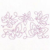 Summer Garden - Butterflies 1 (Edge-to-Edge Quilting)