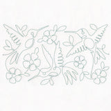 Summer Garden - Hummingbirds (Edge-to-Edge Quilting)