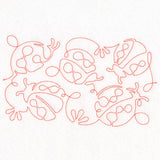Summer Garden - Ladybugs (Edge-to-Edge Quilting)