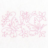 Summer Garden - Butterflies 2 (Edge-to-Edge Quilting)