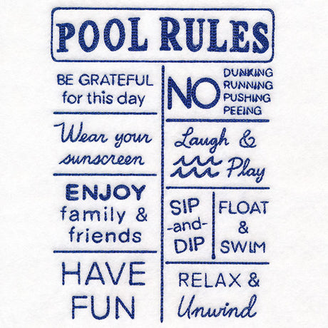 Pool Rules