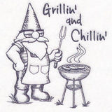 Grillin' and Chillin' Gnome