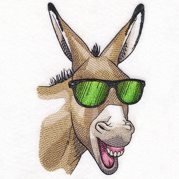 Sunshine and Sunglasses Donkey
