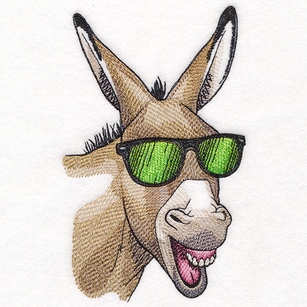 Sunshine and Sunglasses Donkey