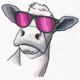 Sunshine and Sunglasses Cow