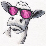 Sunshine and Sunglasses Cow