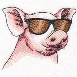 Sunshine and Sunglasses Pig