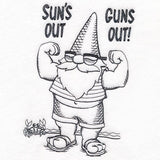 Sun's Out Guns Out Gnome