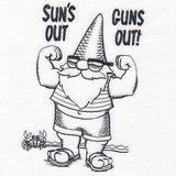 Sun's Out Guns Out Gnome