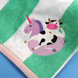 Animals on Floaties - Cow