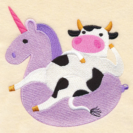 Animals on Floaties - Cow