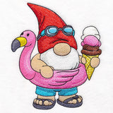 Fun Flamingo Floaty Gnome