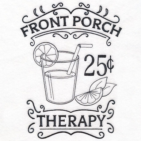 Front Porch Therapy Market Sign