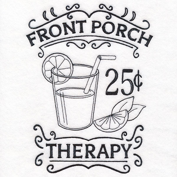 Front Porch Therapy Market Sign