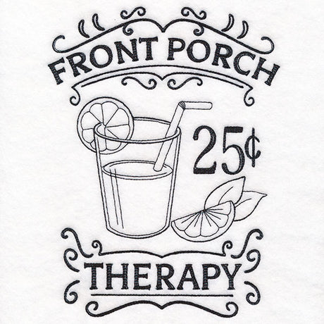 Front Porch Therapy Market Sign