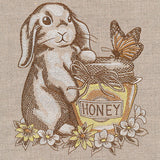 Honey and Bunny Etching