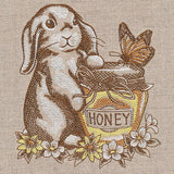 Honey and Bunny Etching
