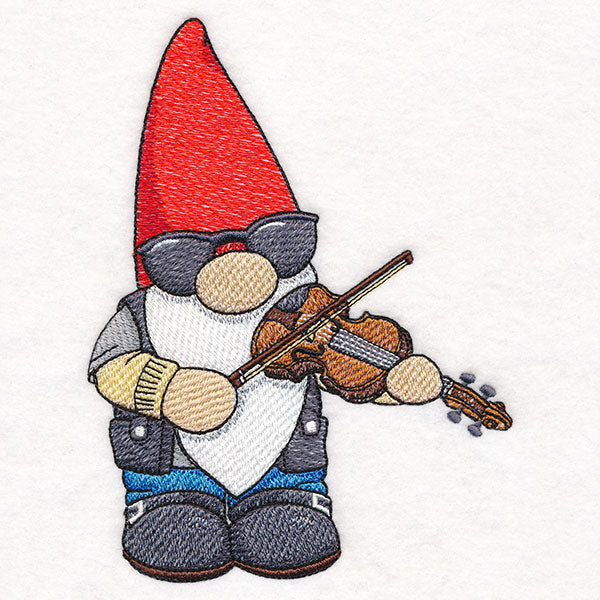 Rock Star Violinist Gnome