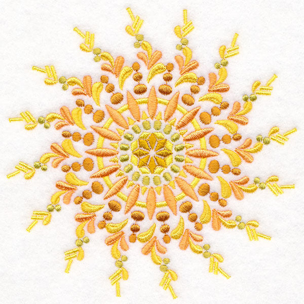 Sunshine Stitches Mandala