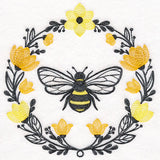 Summer Buzz Bee Wreath