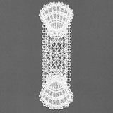 Coastal Fan Shell Bookmark (Battenburg Lace)
