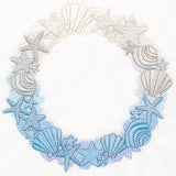 Starfish and Seashells Wreath