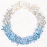 Starfish and Seashells Wreath