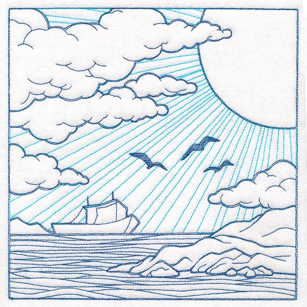 Seaside Magic Scene - Block 1