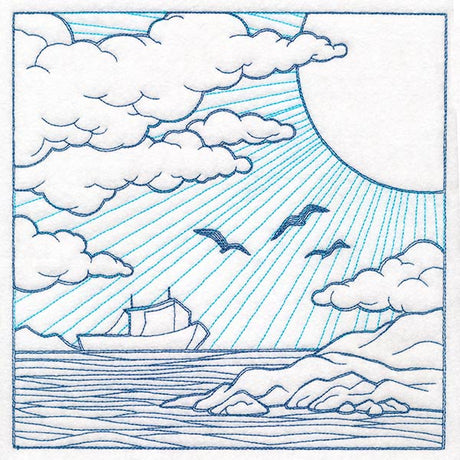 Seaside Magic Scene - Block 1