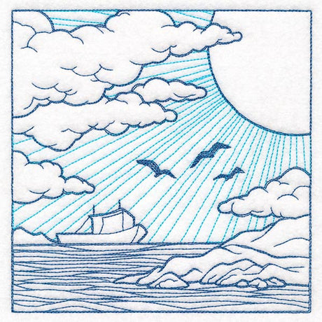 Seaside Magic Scene - Block 1