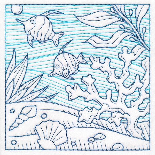 Seaside Magic Scene - Block 6