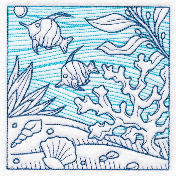 Seaside Magic Scene - Block 6