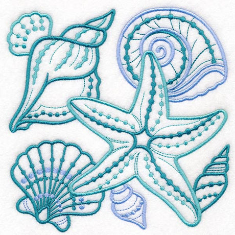 Ocean Textures and Treasures Feature